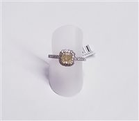 Ring Soprana Woman FANCY in Gold Diamante AV35 FANCY 1.00